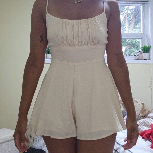 Urban outfitters peach romper - Picture 3 of 4